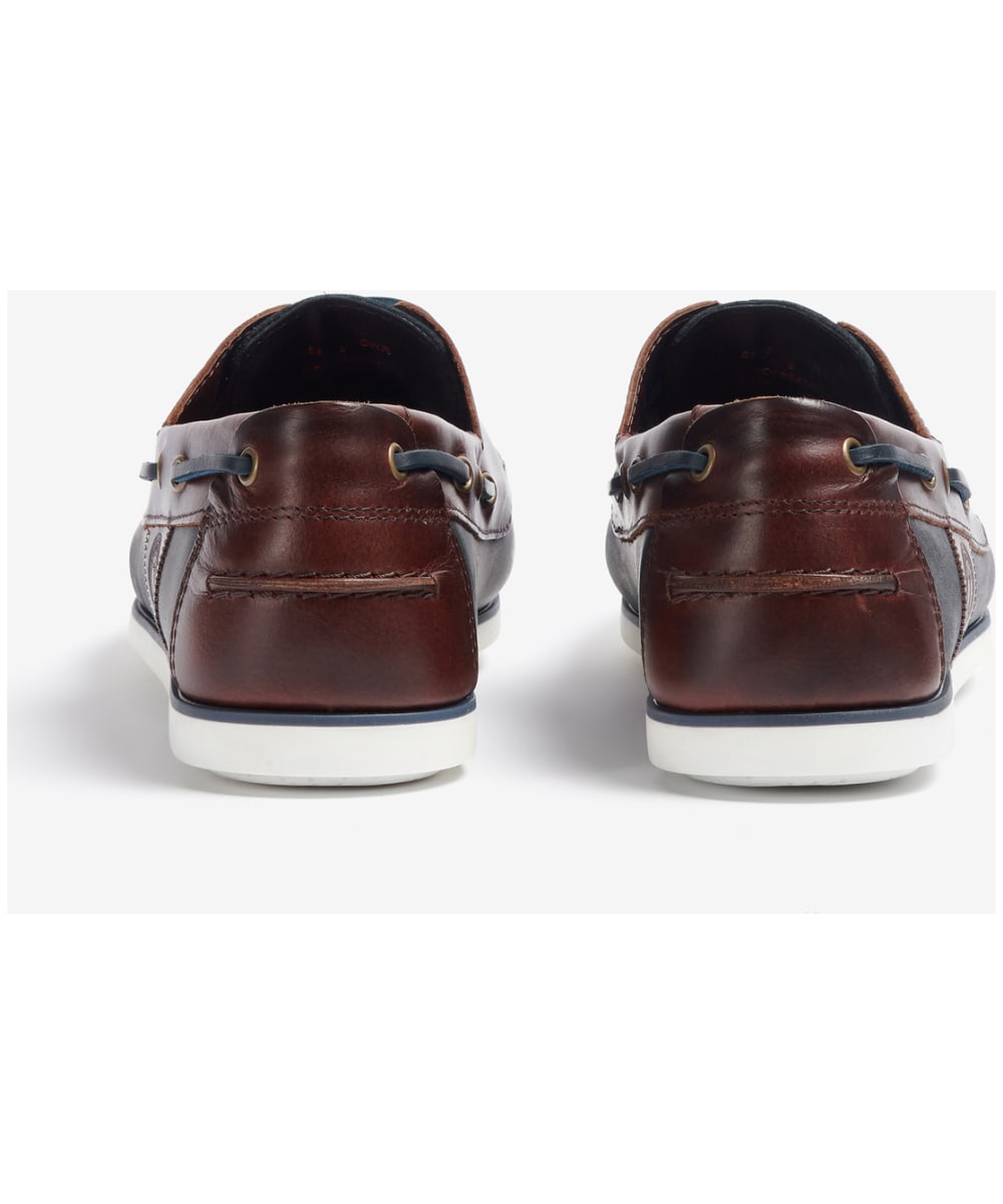 Barbour capstan boat shoes on sale navy
