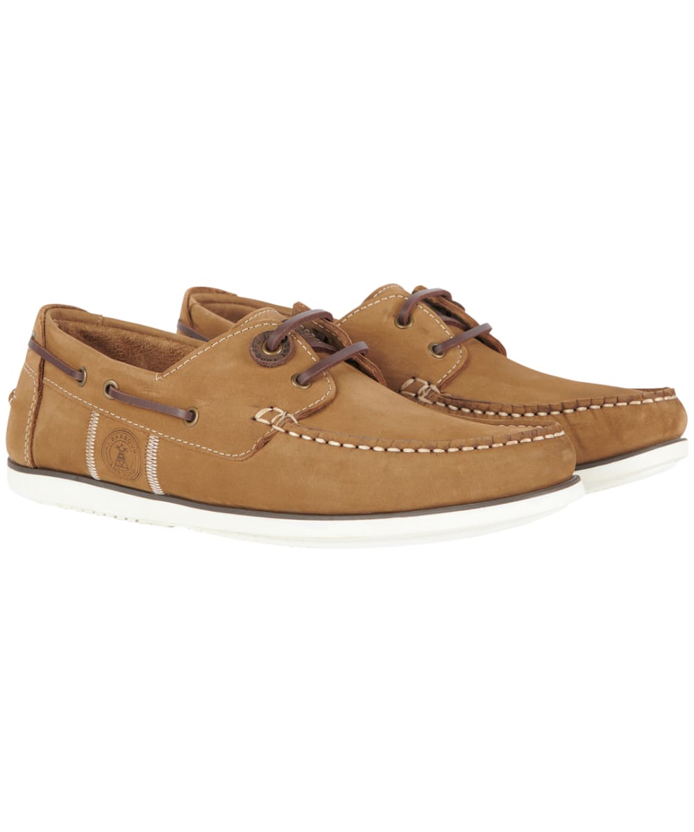 View Mens Barbour Wake Boat Shoe Russet UK 12 information