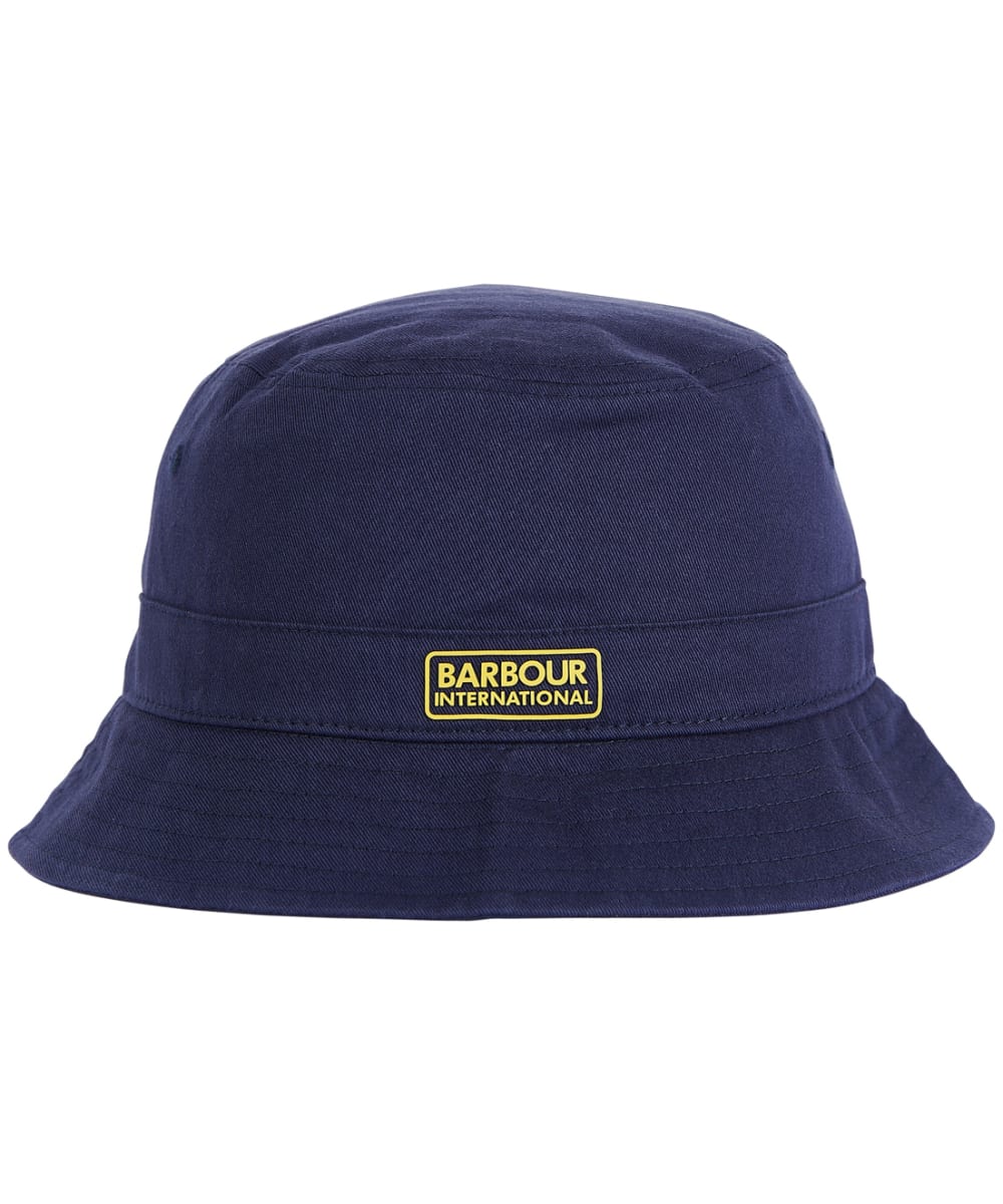 View Mens Barbour International Norton Drill Sports Hat Ink S information