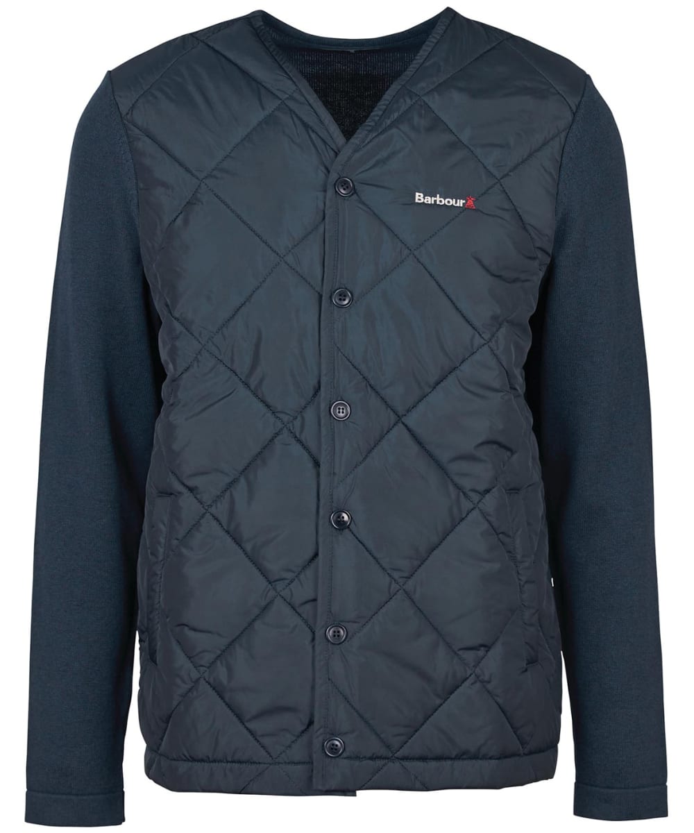 View Mens Barbour Craghead Quilted Cardigan Navy UK M information