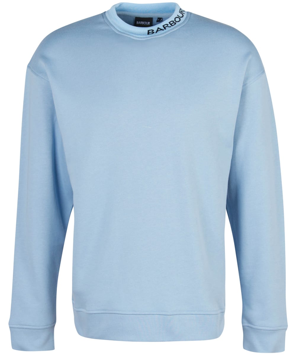 View Mens Barbour International Regent Sweatshirt Powder Blue UK XL information