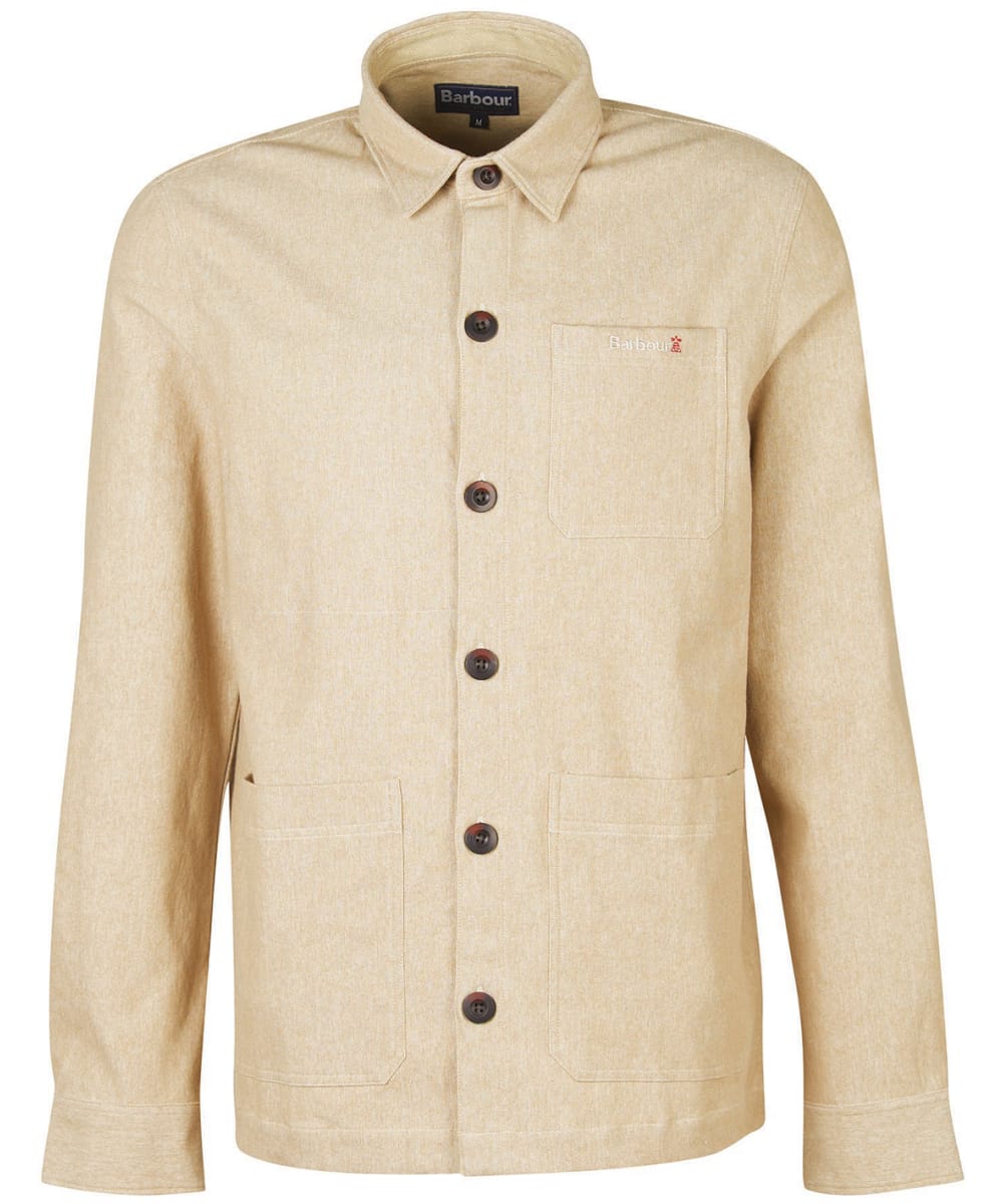 View Mens Barbour Riva Overshirt Trench UK M information
