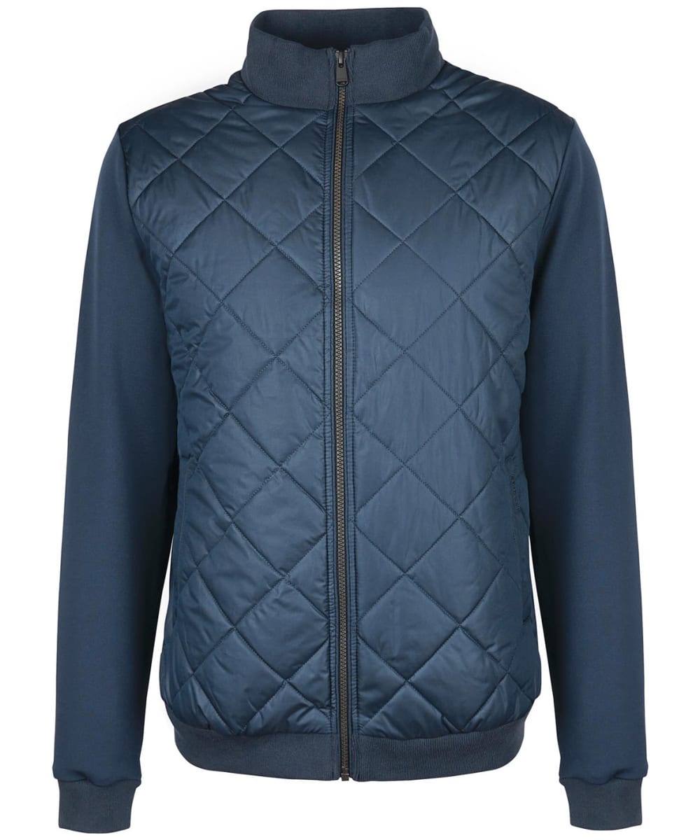 View Mens Barbour Tartan Box Quilted Sweat Navy UK L information