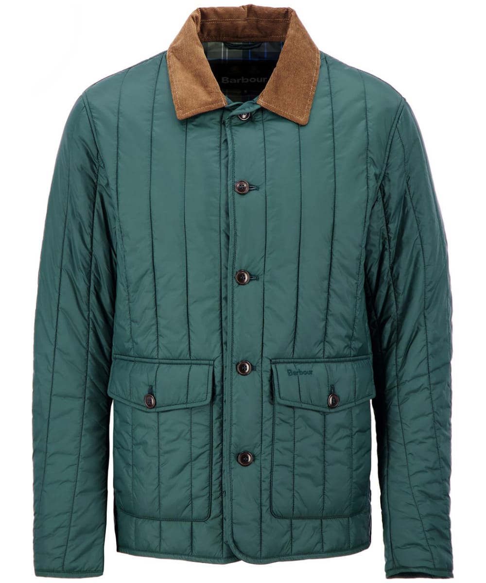 View Mens Barbour Pooley Quilt Green Gables UK M information