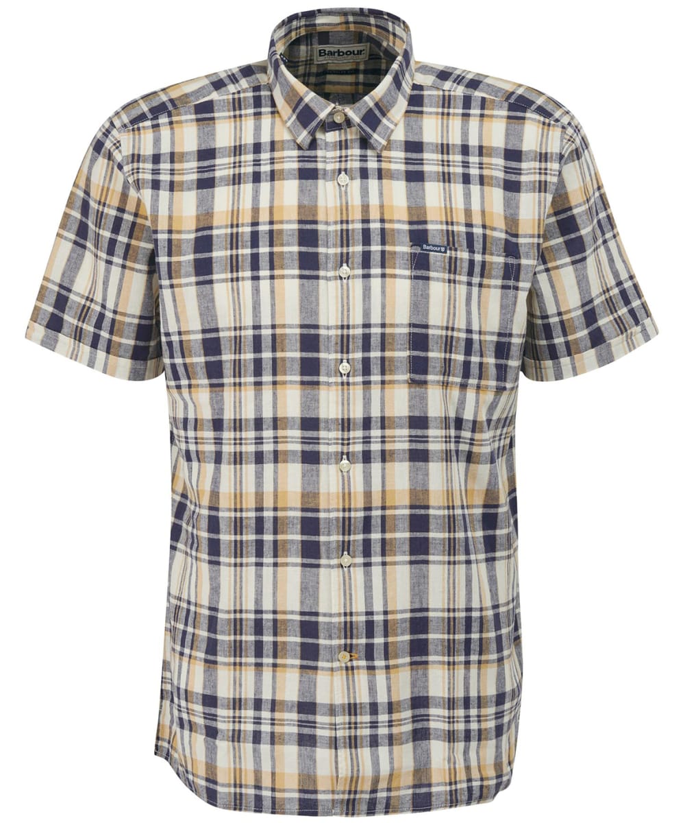 View Mens Barbour Bodmin SS Summer Shirt White UK M information