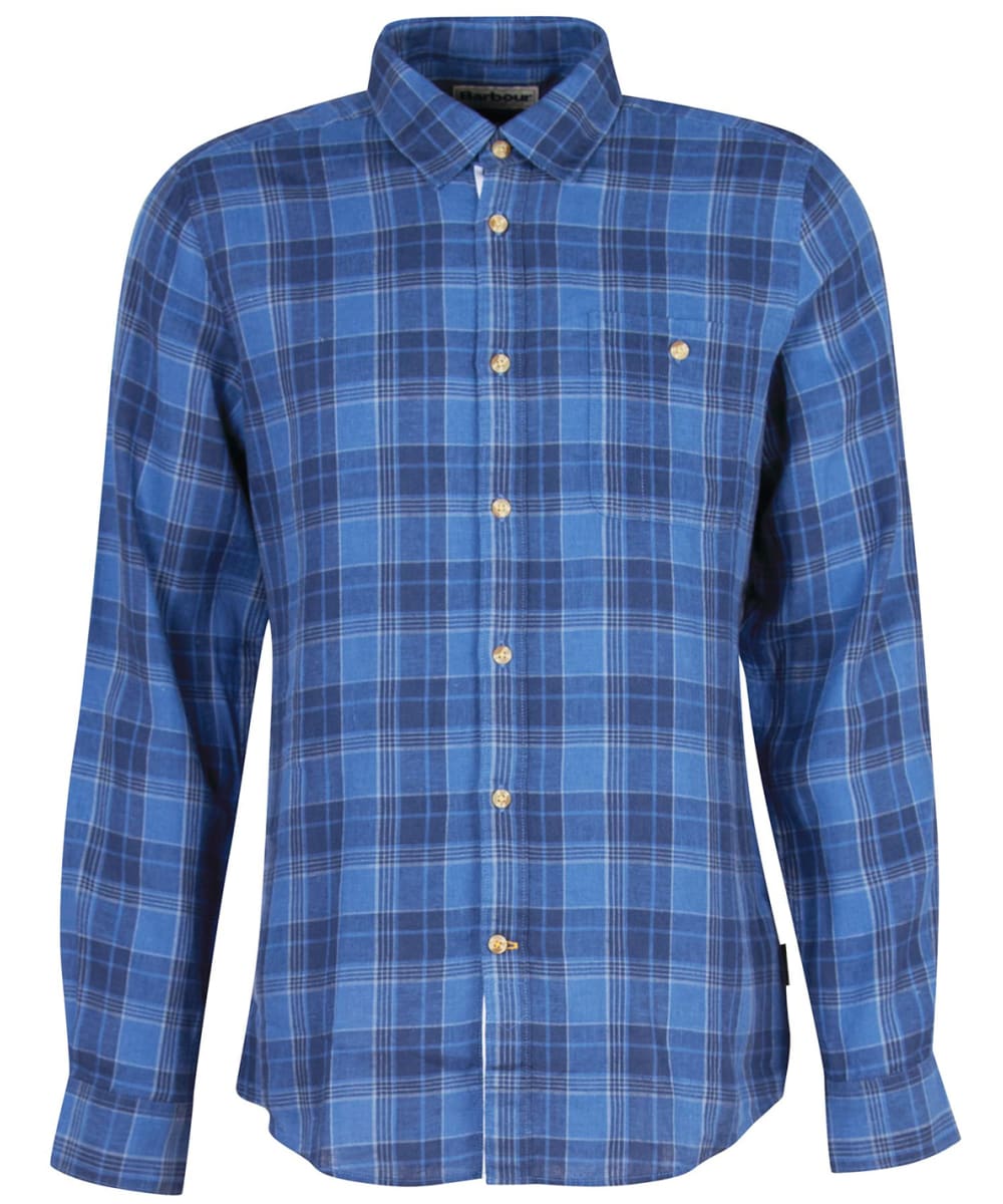 View Mens Barbour Arranmore Tailored Shirt Inky Blue UK L information