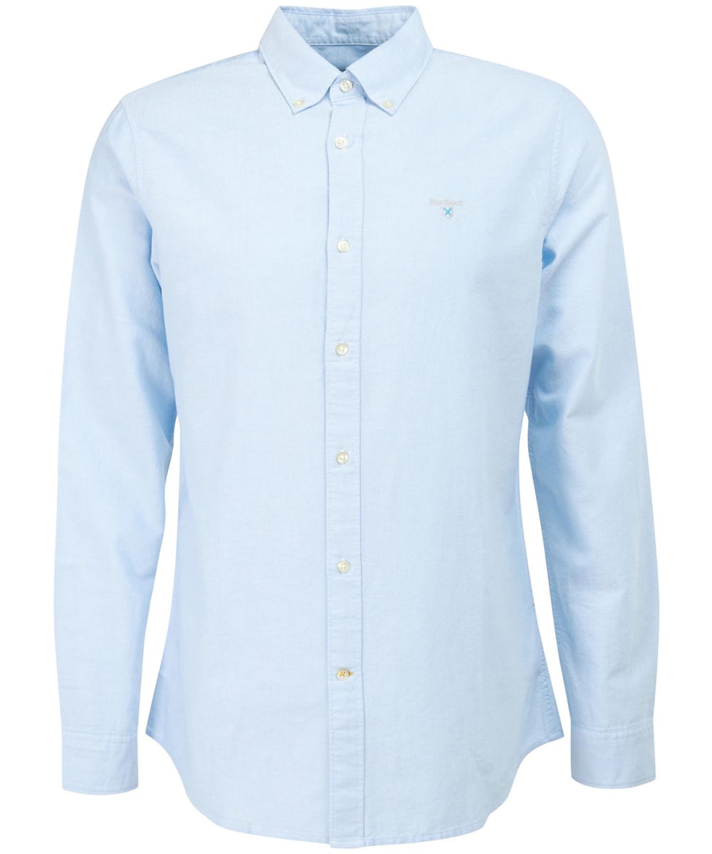 View Mens Barbour Oxtown Tailored Shirt Sky UK S information