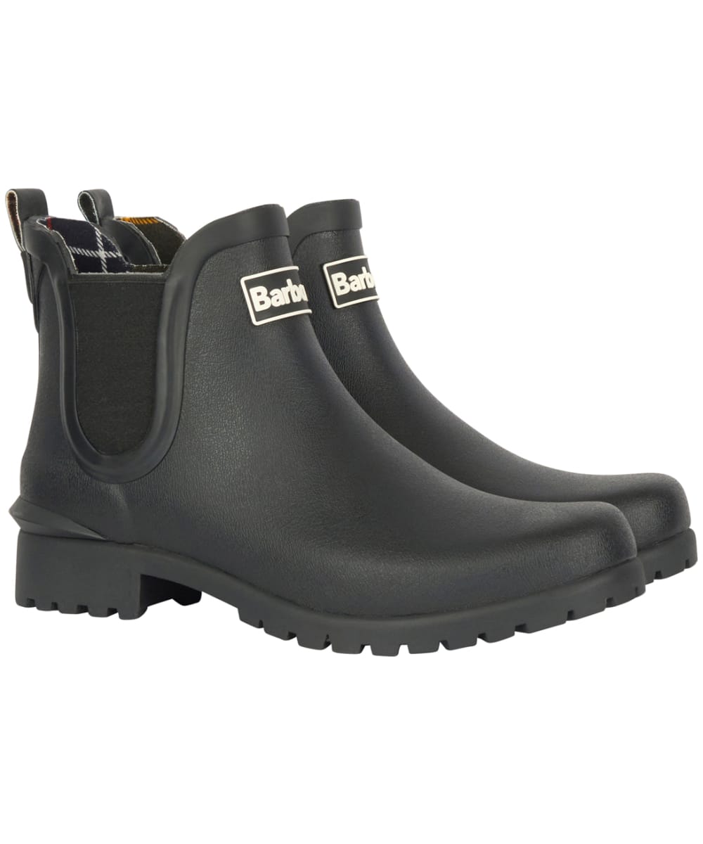 View Womens Barbour Wilton Welly Black UK 3 information