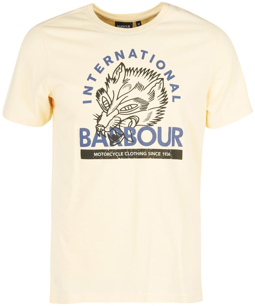 View Mens Barbour International Thrift TShirt Yellow Haze UK XXXL information