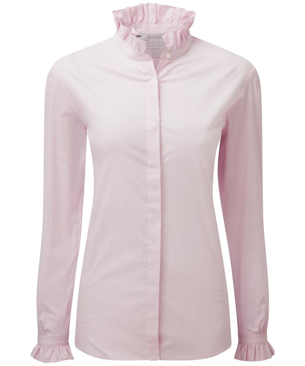 View Womens Schöffel Fakenham Long Sleeve Shirt Pale Pink UK 12 information