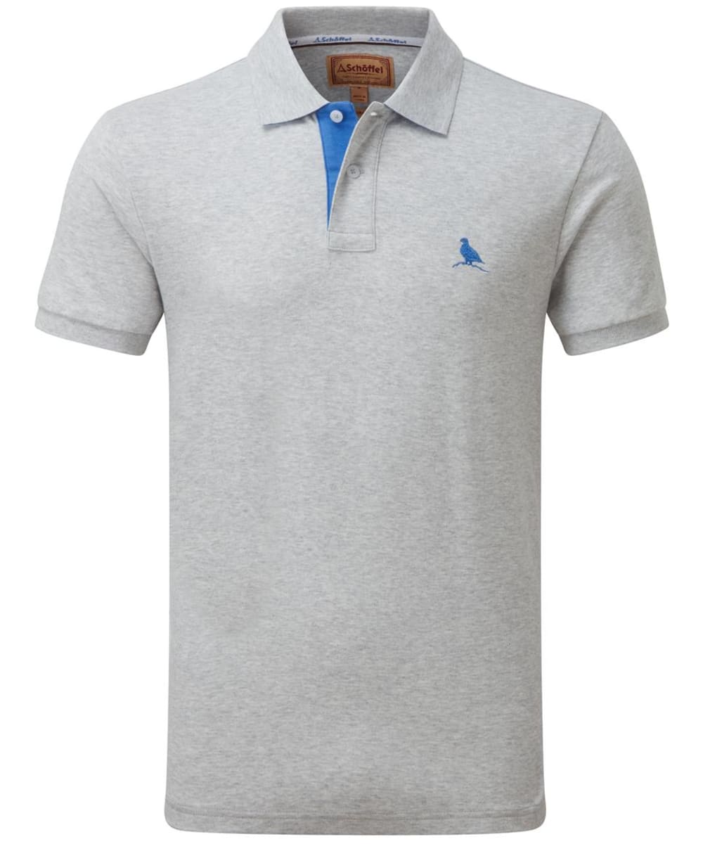 View Mens Schöffel St Ives Jersey Polo Shirt Grey UK S information
