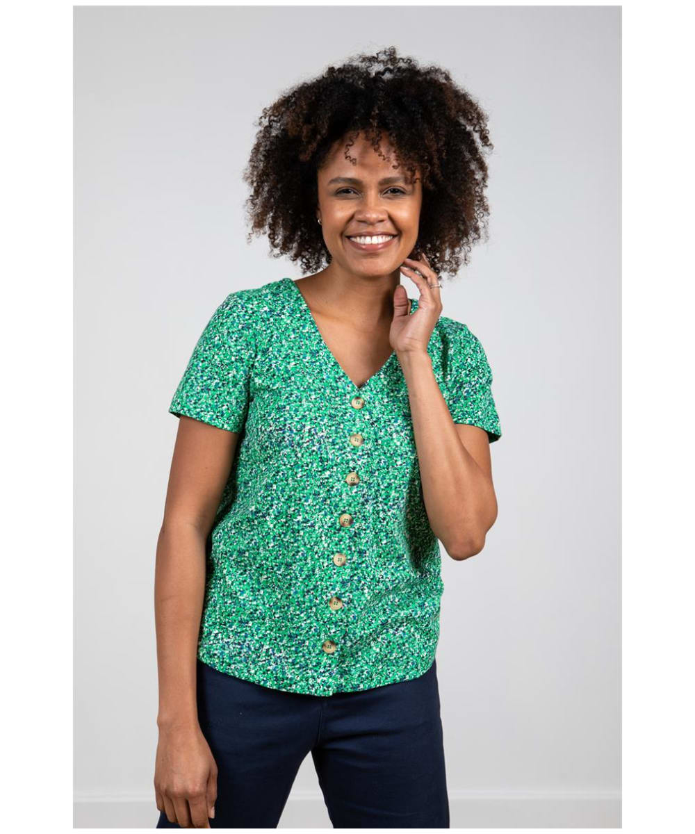 View Womens Lily and Me Blossom Top Bright Green UK 14 information