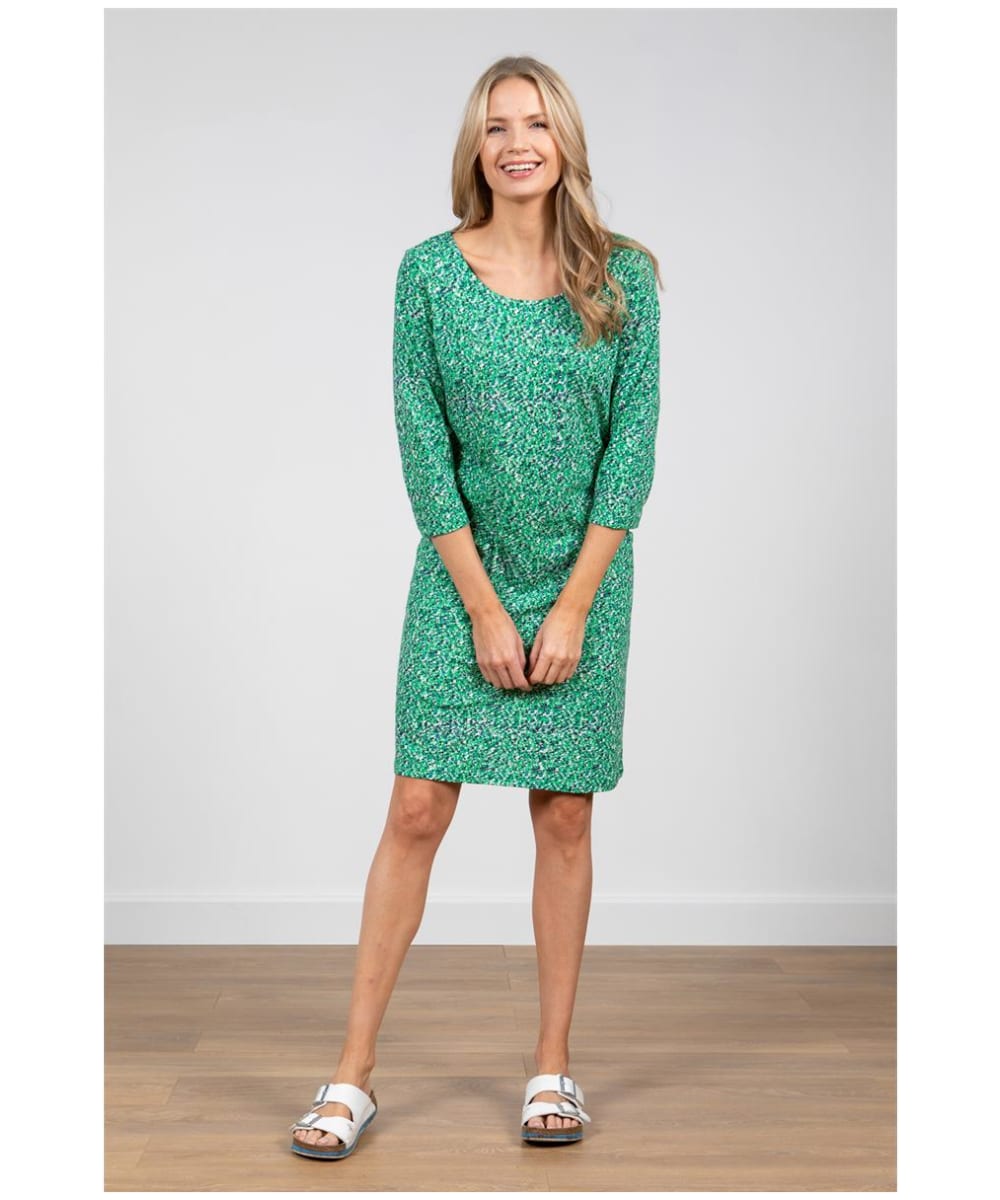 View Womens Lily and Me Calcot Dress 34 Sleeve Bright Green UK 10 information