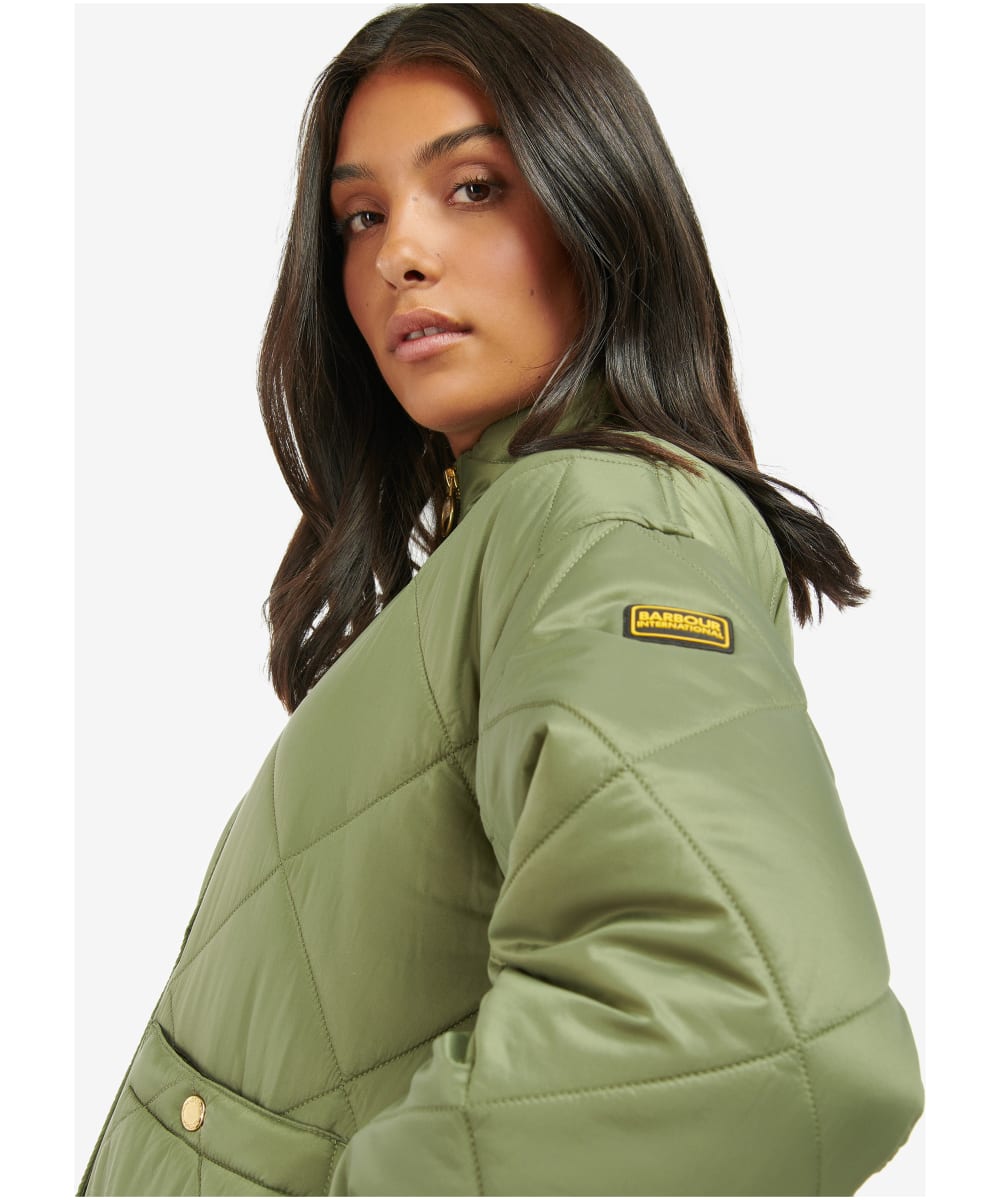 Barbour greenfinch quilted jacket store