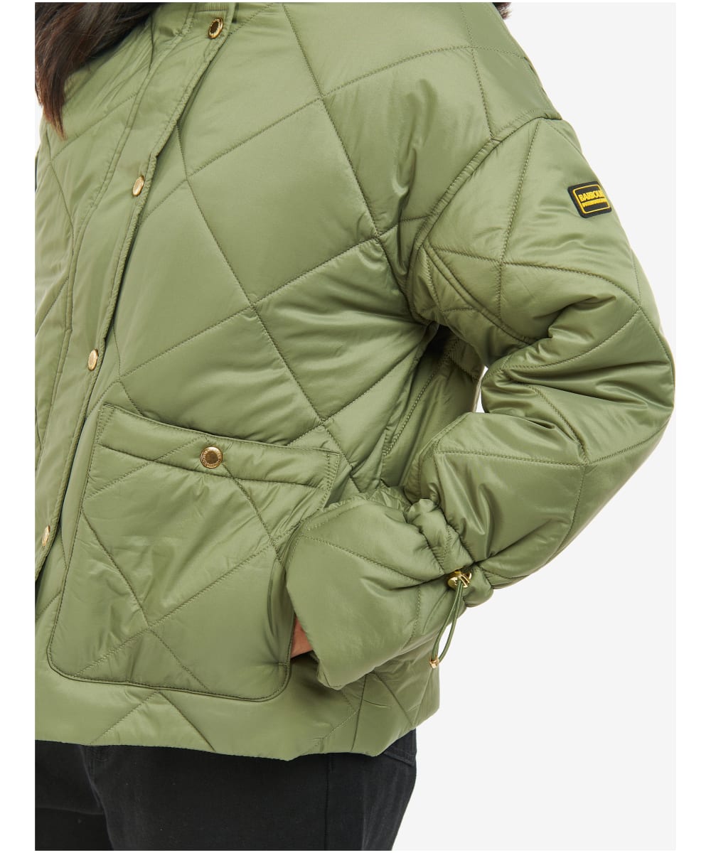 Greenfinch quilted jacket barbour deals