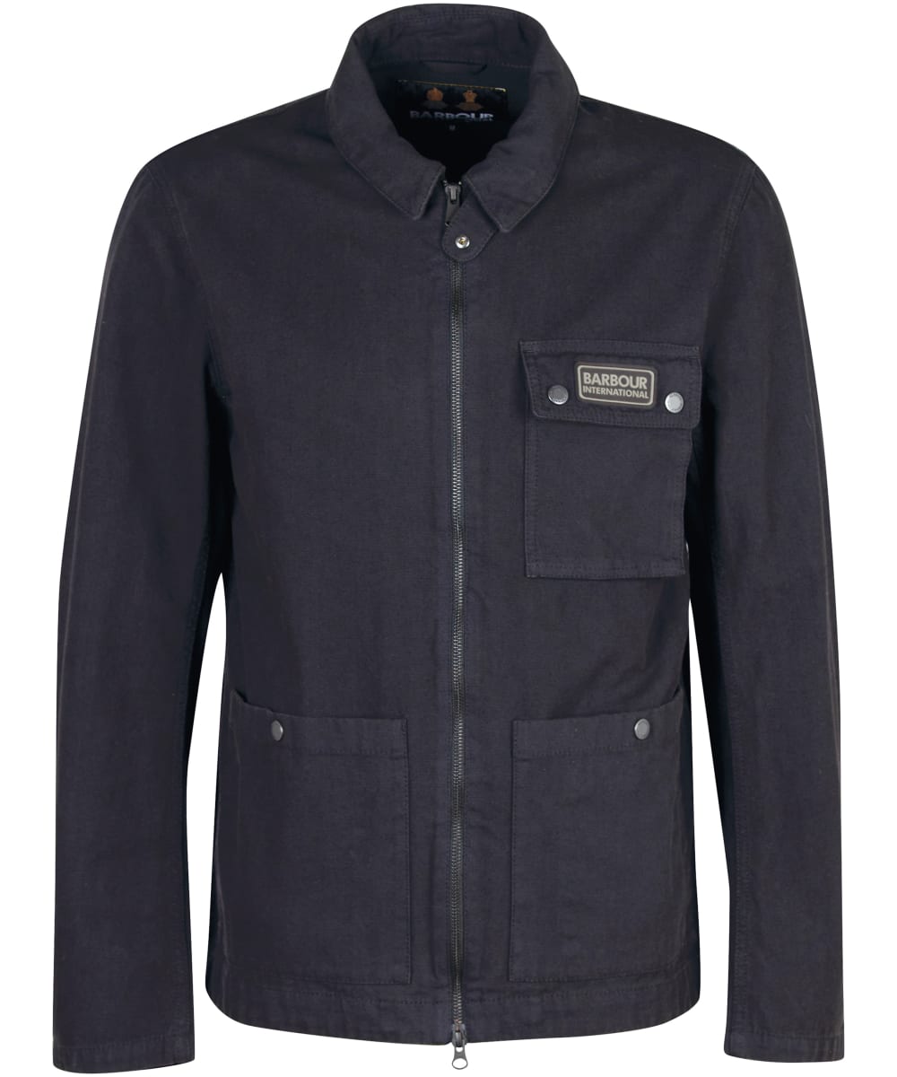 View Mens Barbour International Wilkinson Casual Jacket Black UK XL information
