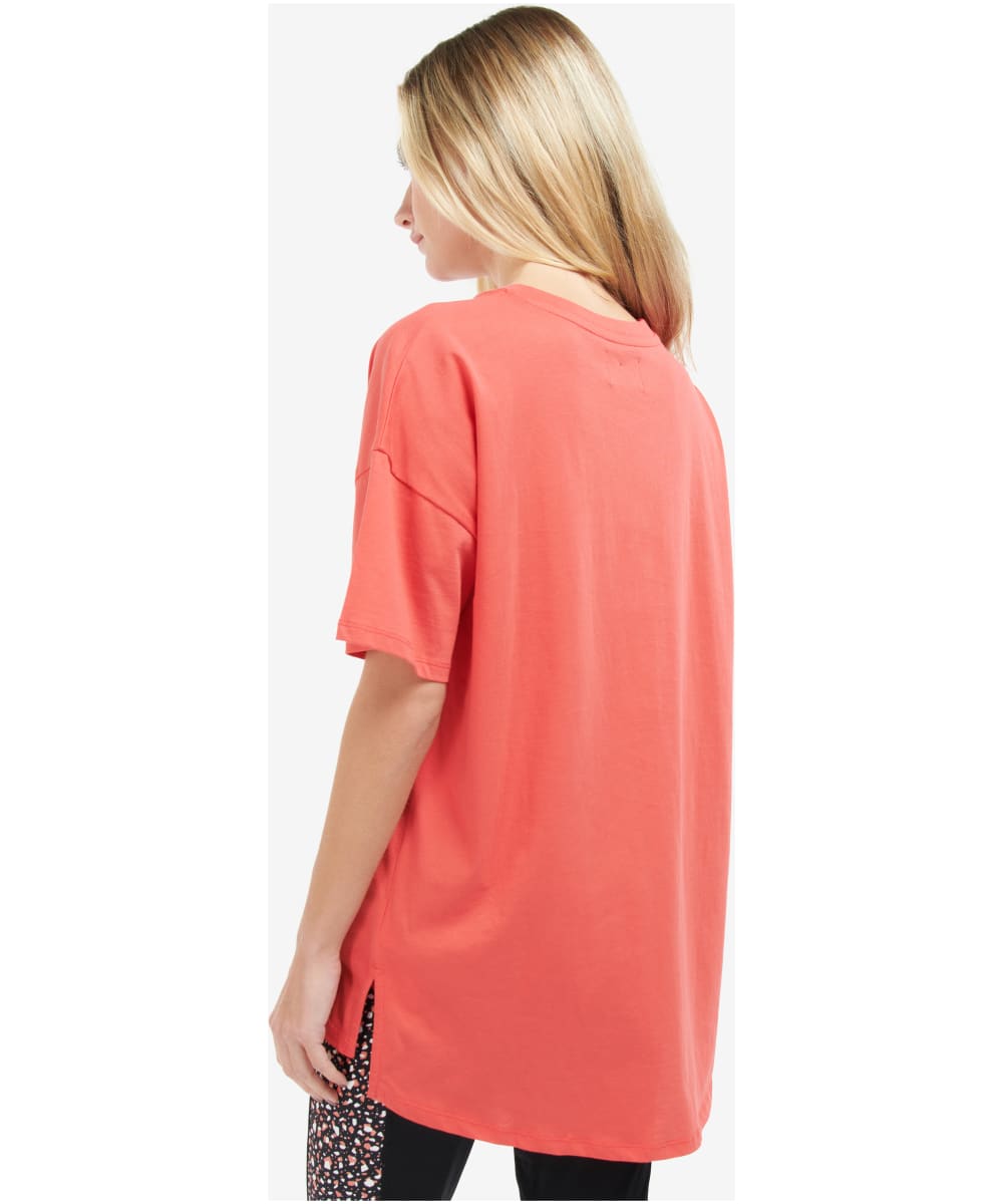Barbour t shirt womens Orange on sale