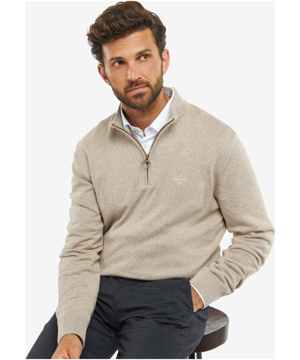 Men's Barbour Firle Half Zip Sweatshirt