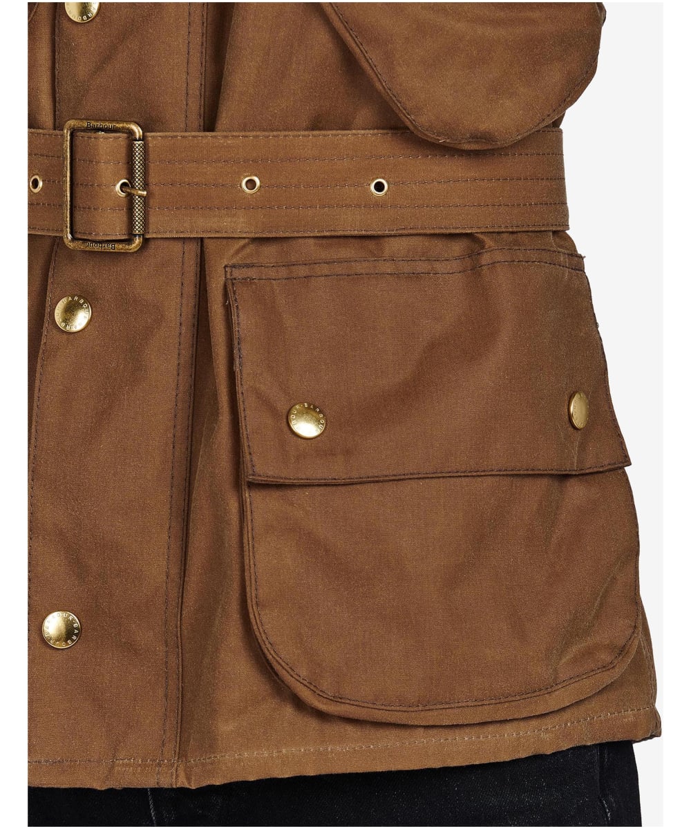 Barbour international original discount wax jacket slim