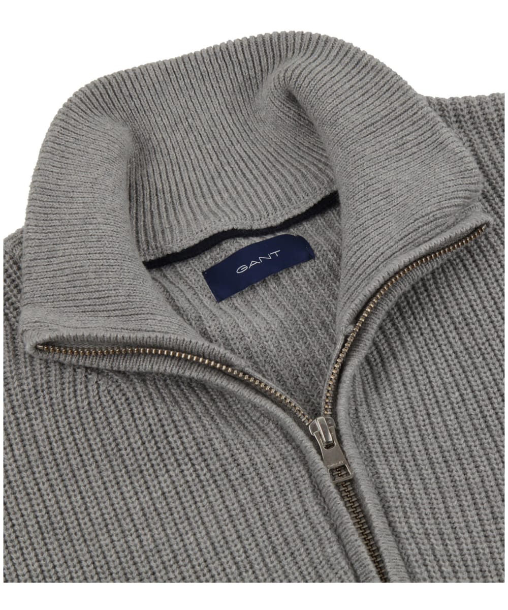 Men’s GANT Cotton Wool Rib Half Zip Sweater
