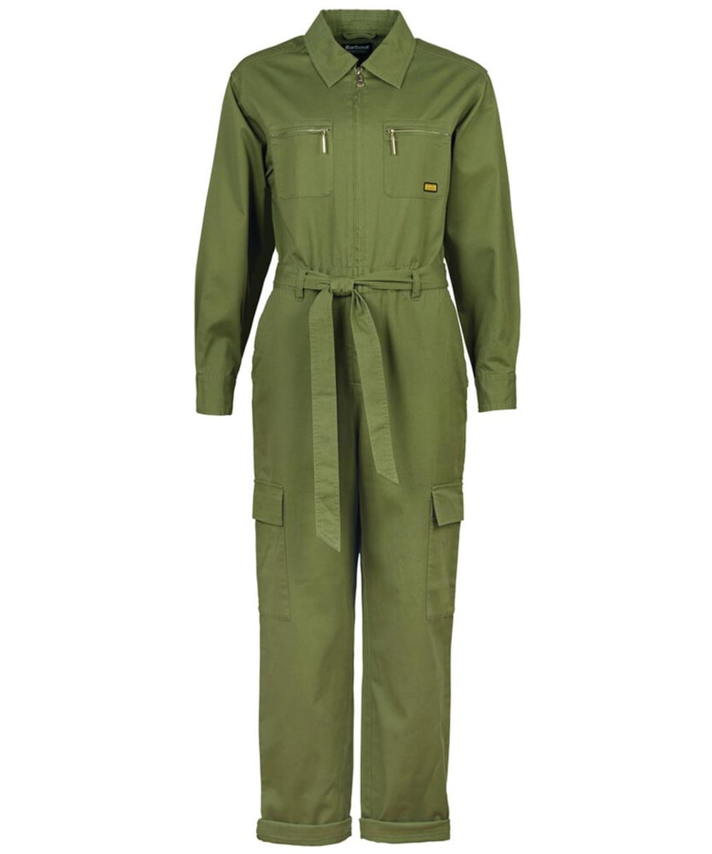 View Womens Barbour International Rossin Jumpsuit Midnight Green UK 8 information