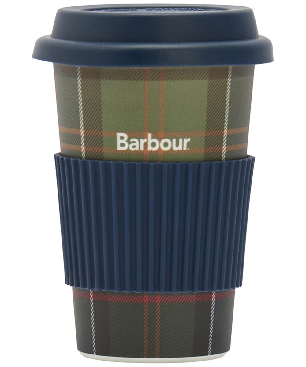 View Barbour Reusable Tartan Travel Mug Classic Tartan One size information
