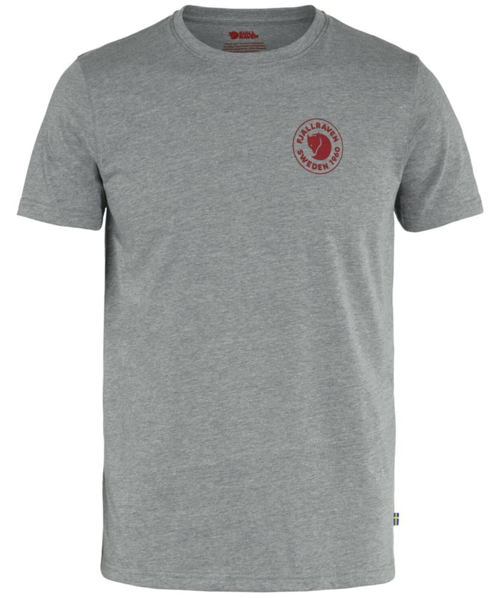 View Mens Fjallraven 1960 Logo Tshirt Grey Melange UK XL information