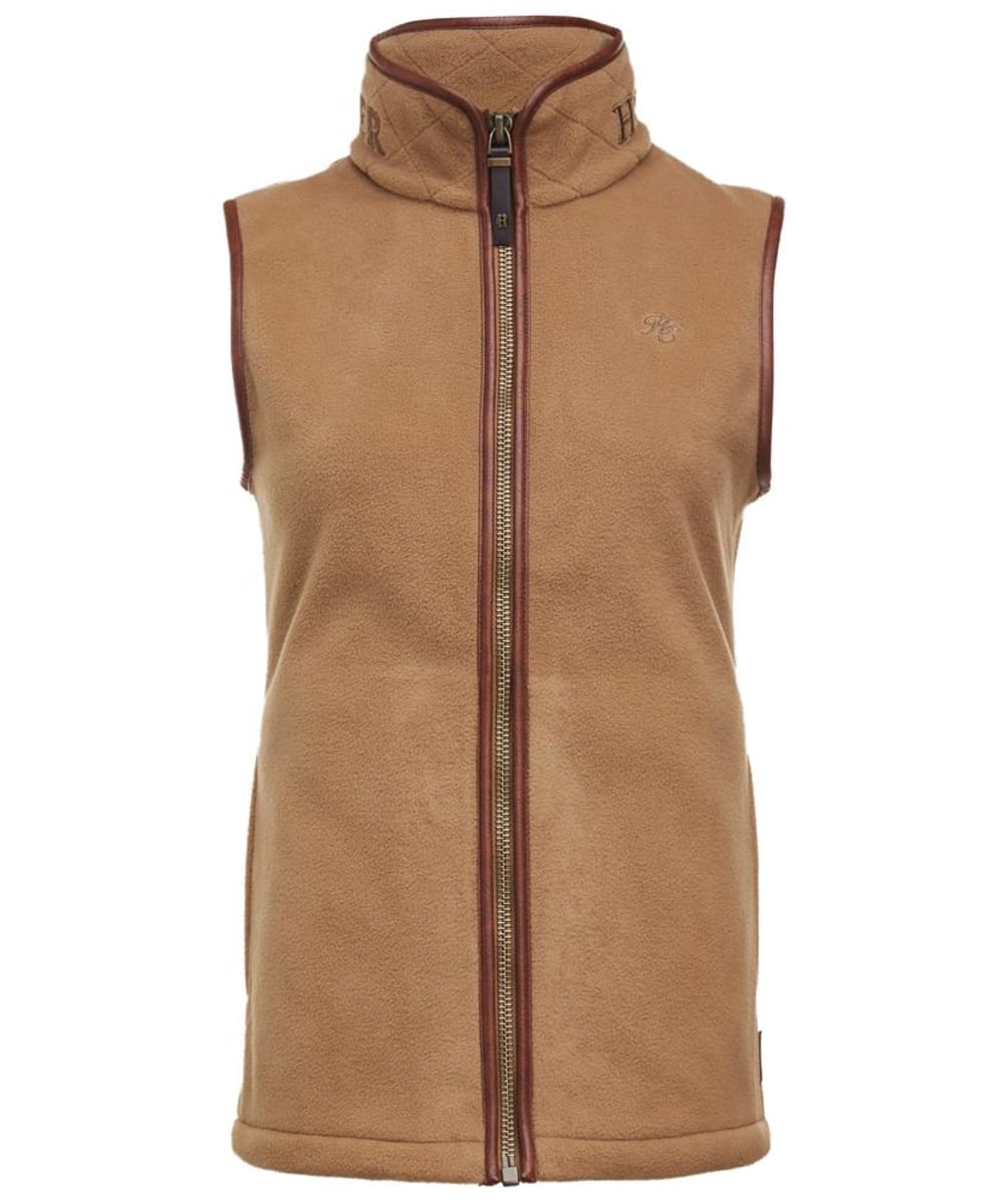 View Womens Holland Cooper Country Fleece Gilet Coffee UK 1012 information