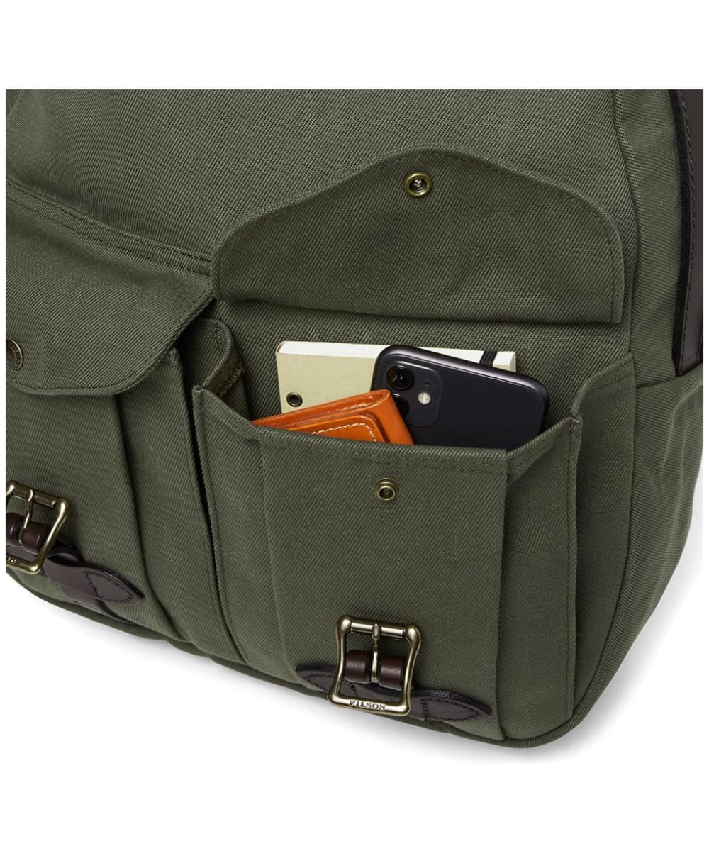 Filson Large Lightly Waxed Rugged Twill 33L Rucksack
