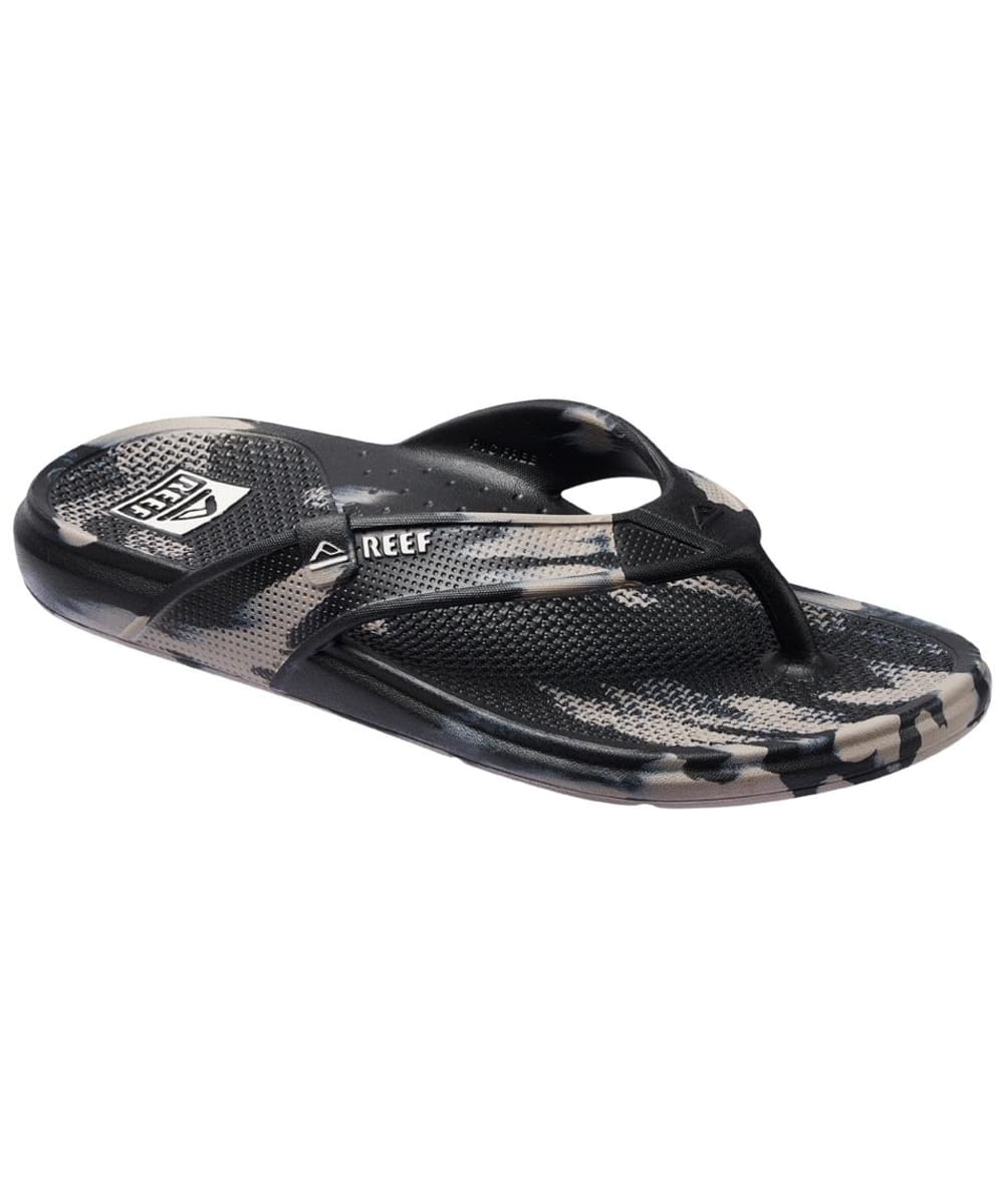 View Mens Reef Oasis Supportive Sandal Black Taupe Marble UK 12 information