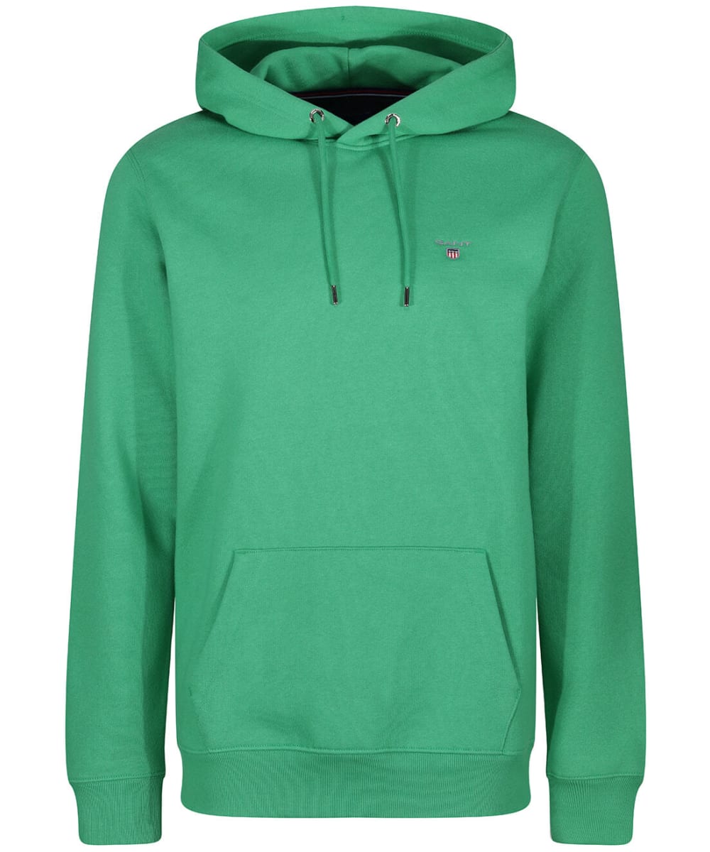 View Mens GANT Original Sweater Hoodie Mid Green UK XL information