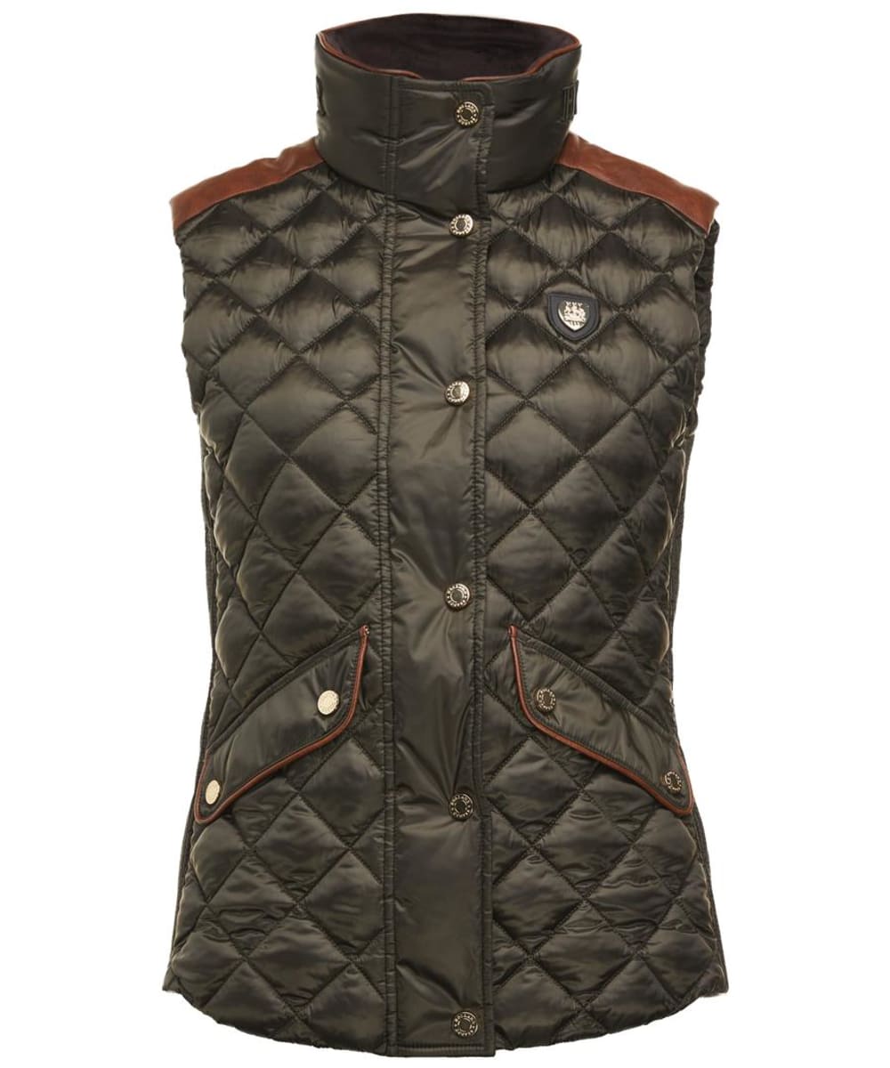 View Womens Holland Cooper Charlbury Quilted Gilet Heritage Khaki UK 1012 information