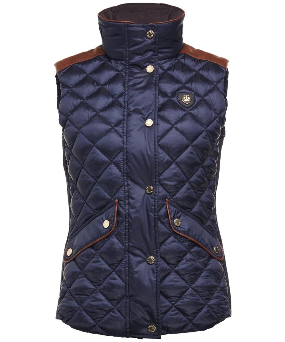 View Womens Holland Cooper Charlbury Quilted Gilet Ink Navy UK 810 information
