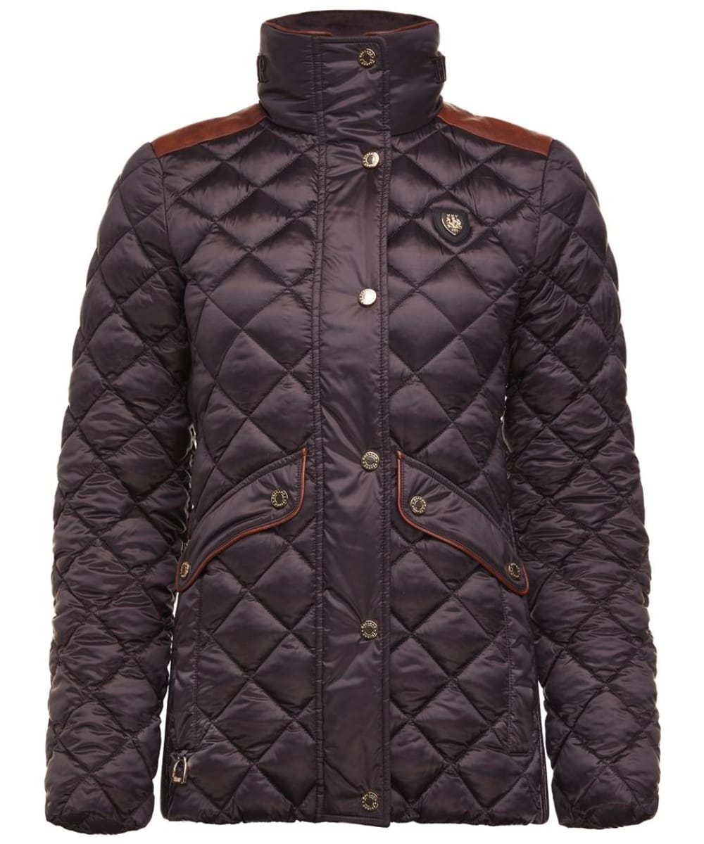 View Womens Holland Cooper Charlbury Quilted Jacket Chocolate UK 1416 information