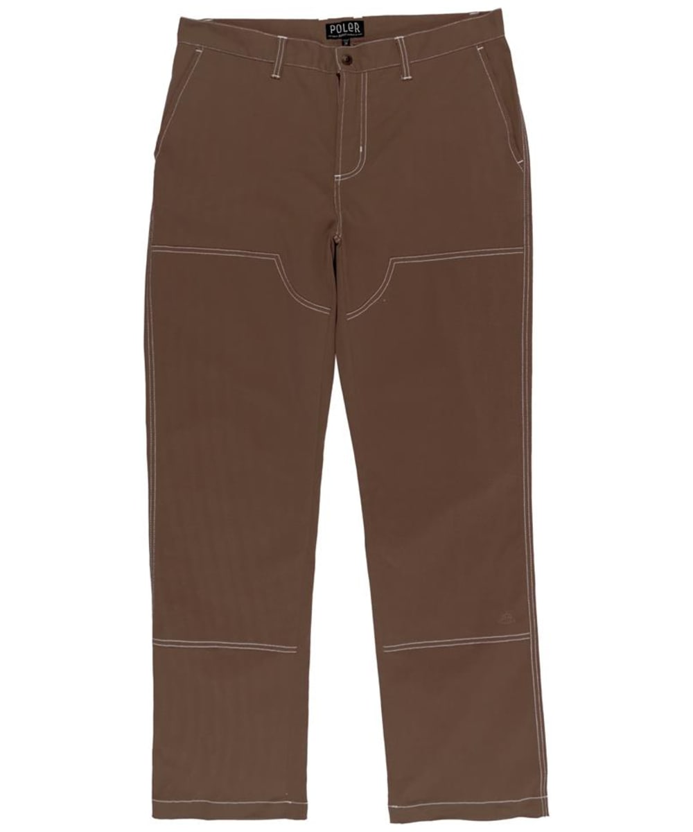 View Mens Poler Campo Stretch Chino Style Pants Coffee 30 information