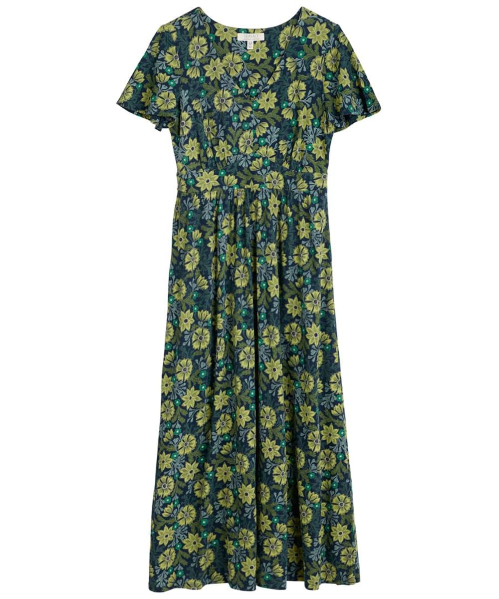 View Womens Seasalt Chateaux Dress Craft Floral Maritime UK 14 information