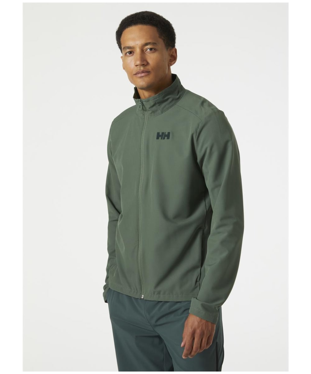View Mens Helly Hansen Sirdal Softshell Water Repellent Jacket Spruce L information