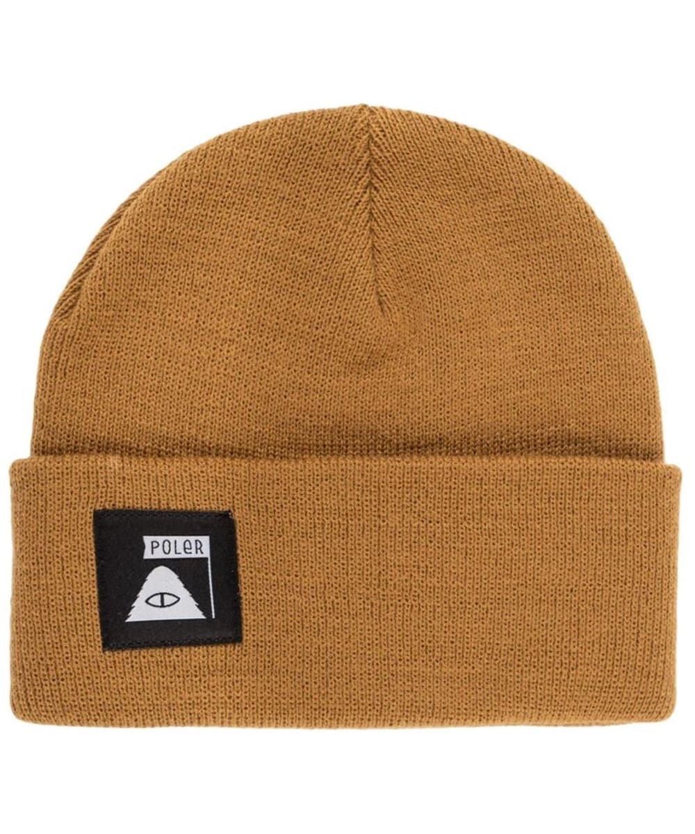 View Mens Poler Daily Driver Cuffed Beanie Hat Sienna One size information