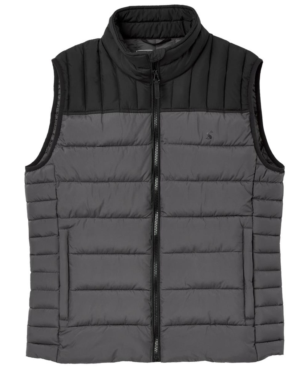 View Mens Joules Go To Padded Gilet Grey Metal UK XXXL information