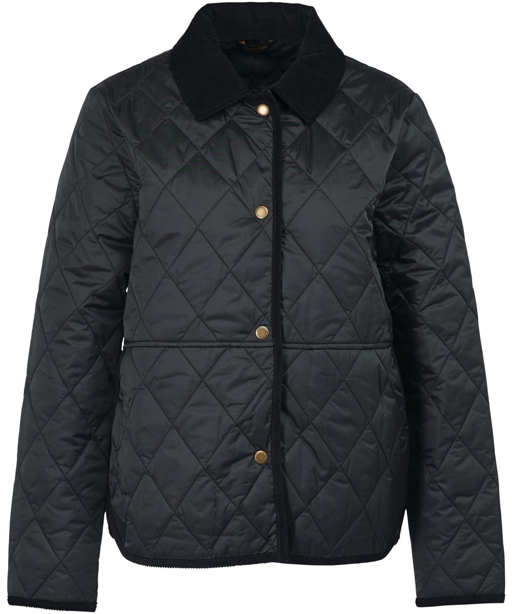 View Womens Barbour Clydebank Quilt Black UK 8 information