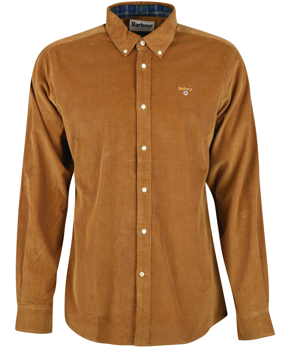 View Mens Barbour Yaleside Tailored Shirt Tan XXXL information