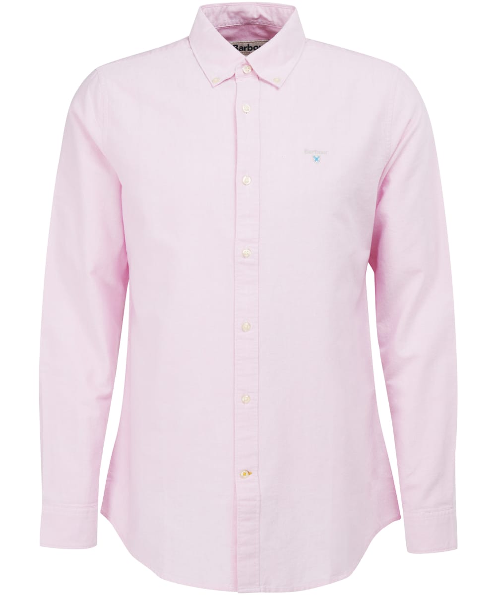 View Mens Barbour Oxtown Tailored Shirt Pink UK XXL information