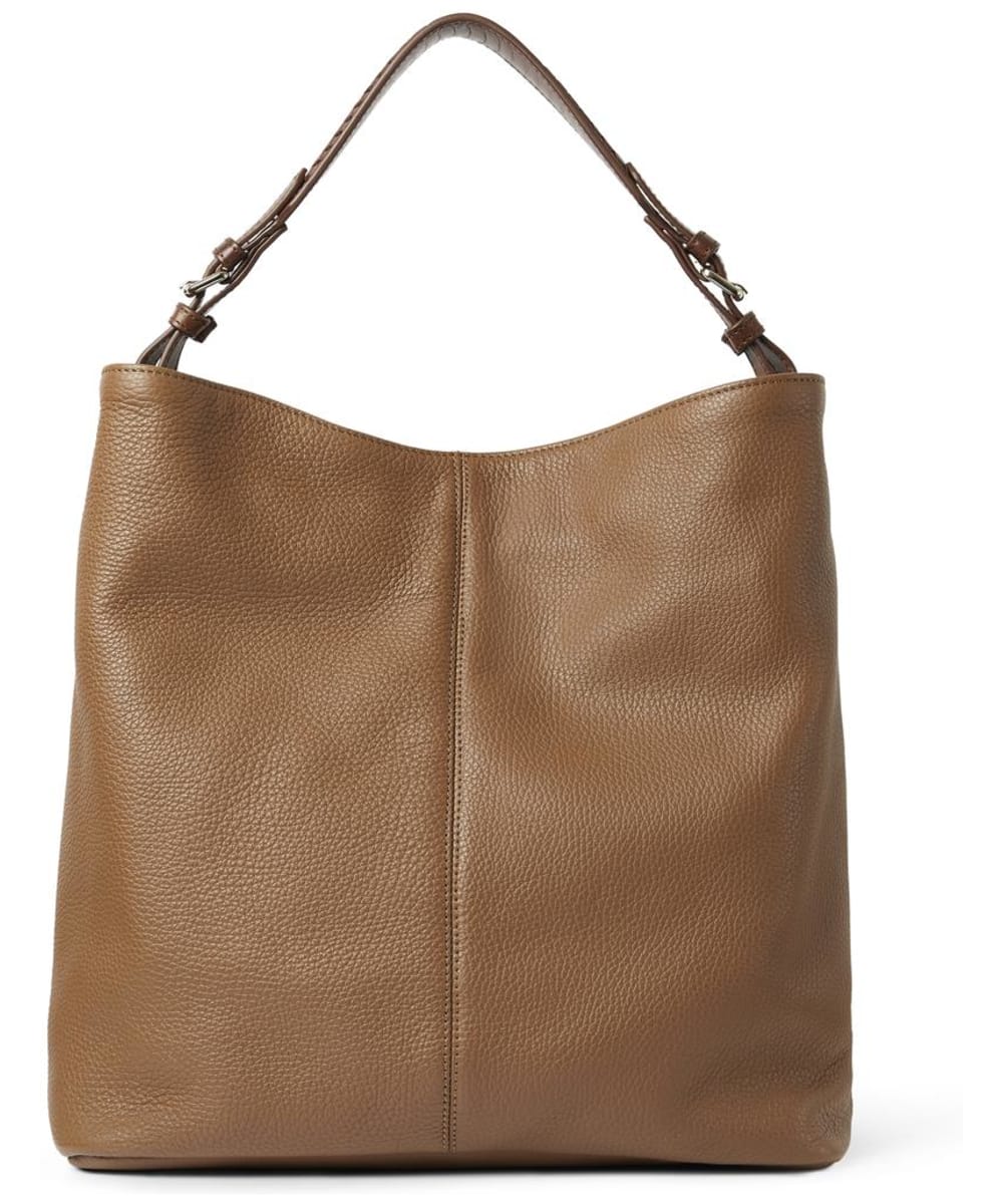 View Womens Fairfax Favor Tetbury Pebbled Leather Handbag Tan One size information