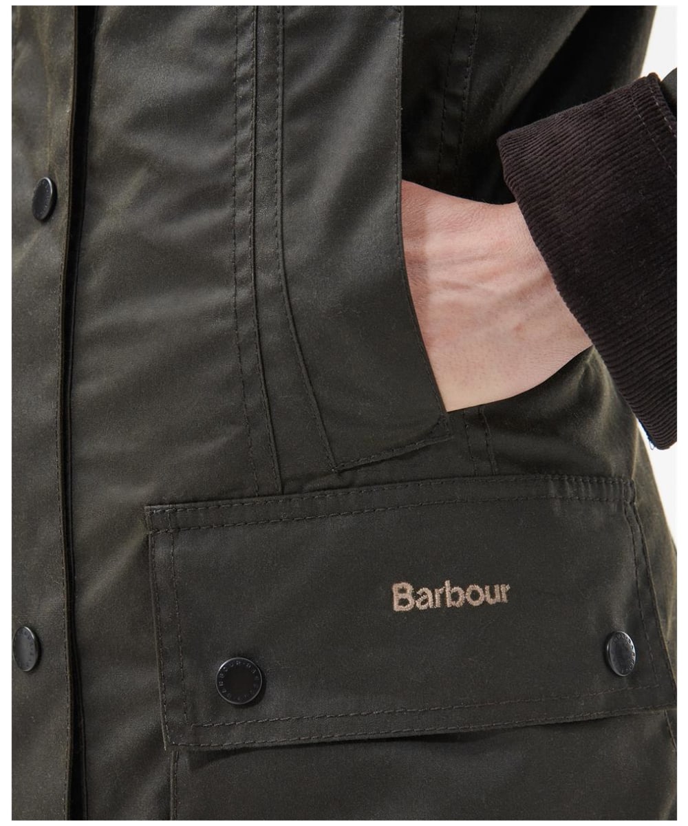 Women's Barbour Union Jack Beadnell Wax Jacket