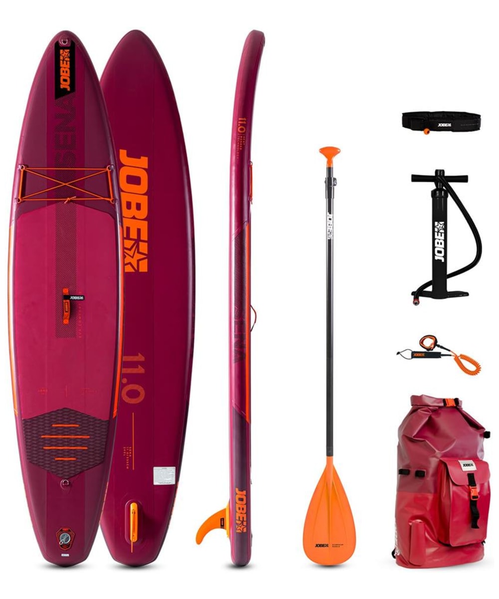View Jobe Aero Sena SUP Board 110 Package Red One size information