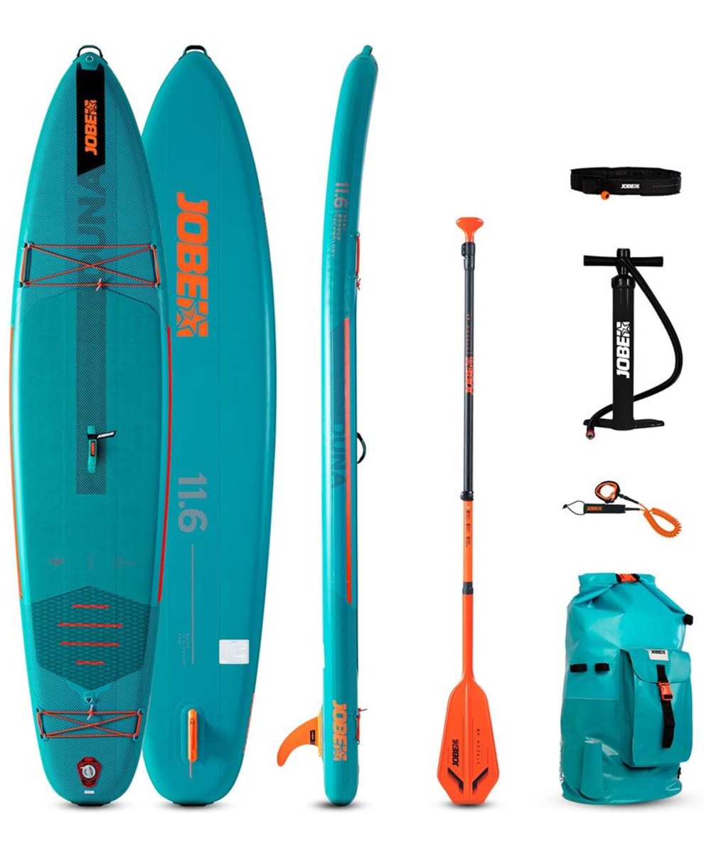 View Jobe Aero Duna SUP Board 116 Package Teal Teal One size information