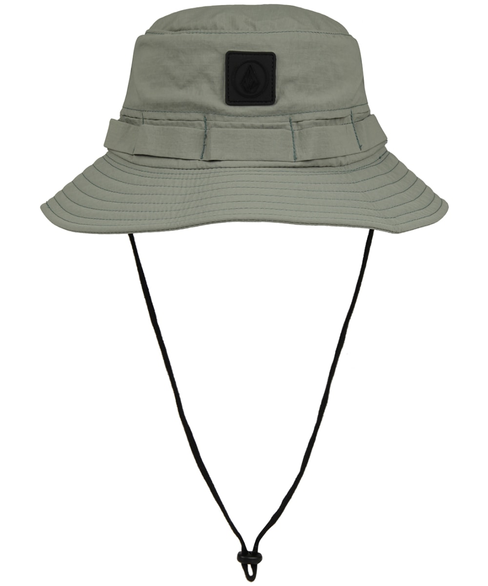 View Mens Volcom Ventilator Drawcord Boonie Hat Seagrass Green One size information