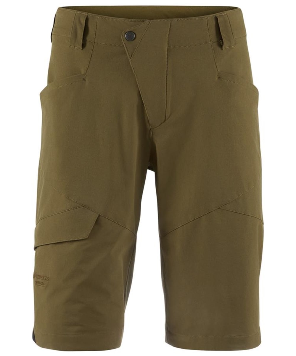 View Mens Klättermusen Magne 20 Lightweight Shorts With Zipped Pocket Olive S information