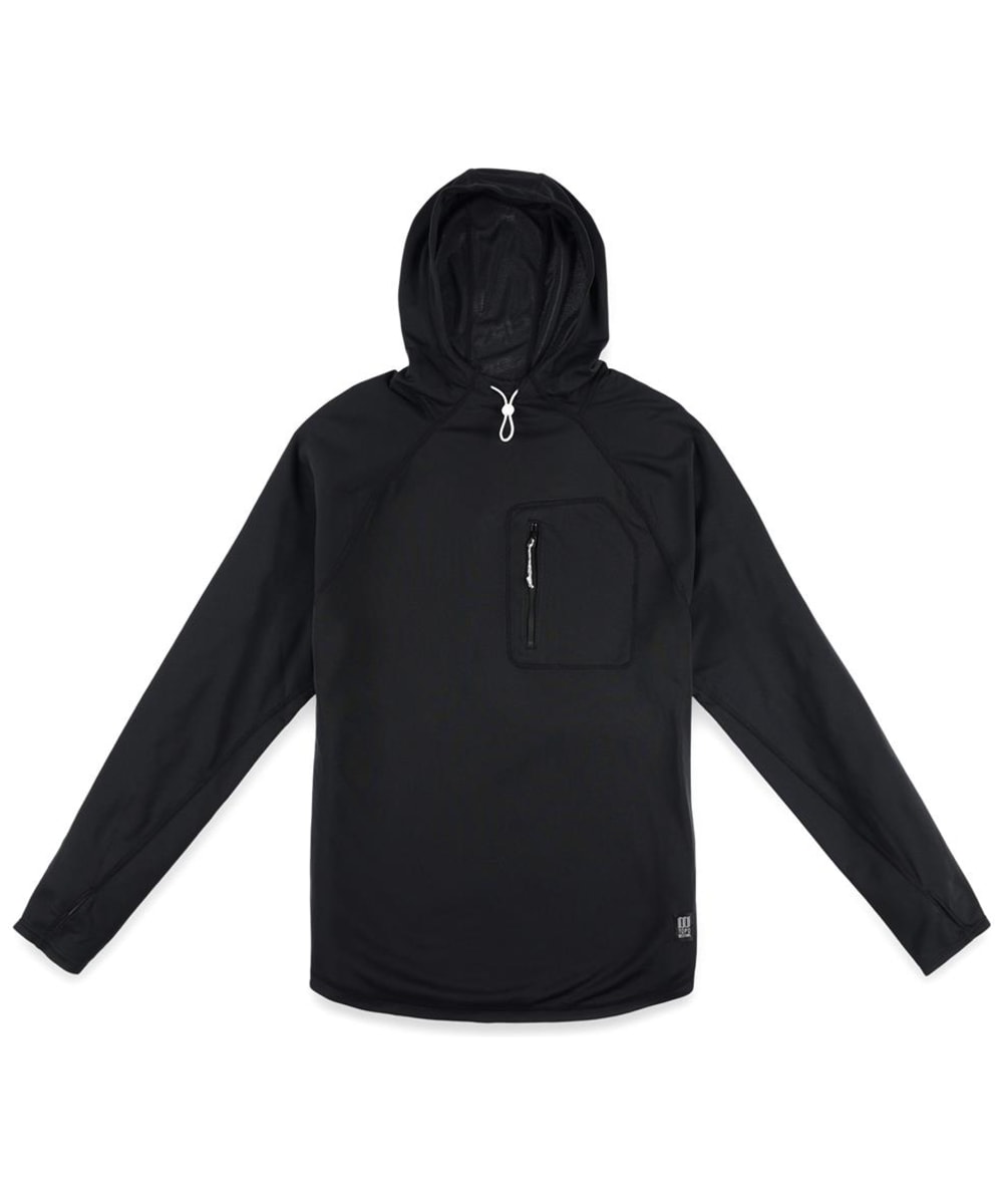View Mens Topo Designs Relaxed Fit River Hoodie Black M information