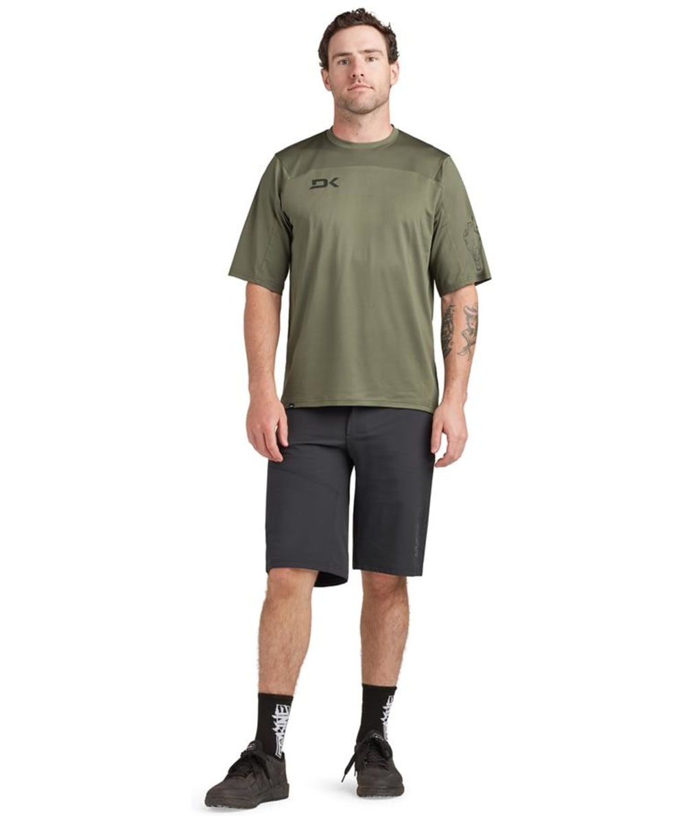 View Mens Dakine Syncline Short Sleeve Bike Jersey Canopee Green S information